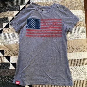 USA flag shirt from meridian line
